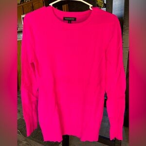 Hot pink Marano wool sweater